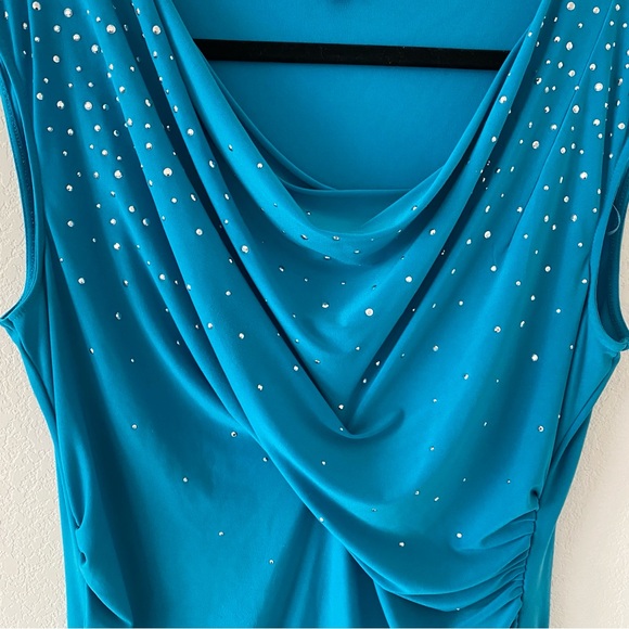 CHAUS SKY BLUE TOP - Picture 4 of 8